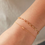 Poppy Rose-Birthstone Bracelet-Bracelets-Blue Ruby Jewellery-Vancouver Canada