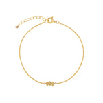 Poppy Rose-Birthstone Bracelet-Bracelets-14k Gold Filled, Citrine - November-Blue Ruby Jewellery-Vancouver Canada