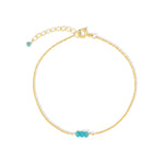 Poppy Rose-Birthstone Bracelet-Bracelets-Blue Ruby Jewellery-Vancouver Canada