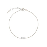 Poppy Rose-Birthstone Bracelet-Bracelets-Sterling Silver, Moonstone - June-Blue Ruby Jewellery-Vancouver Canada