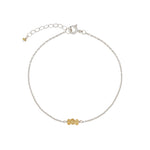 Poppy Rose-Birthstone Bracelet-Bracelets-Sterling Silver, Citrine - November-Blue Ruby Jewellery-Vancouver Canada
