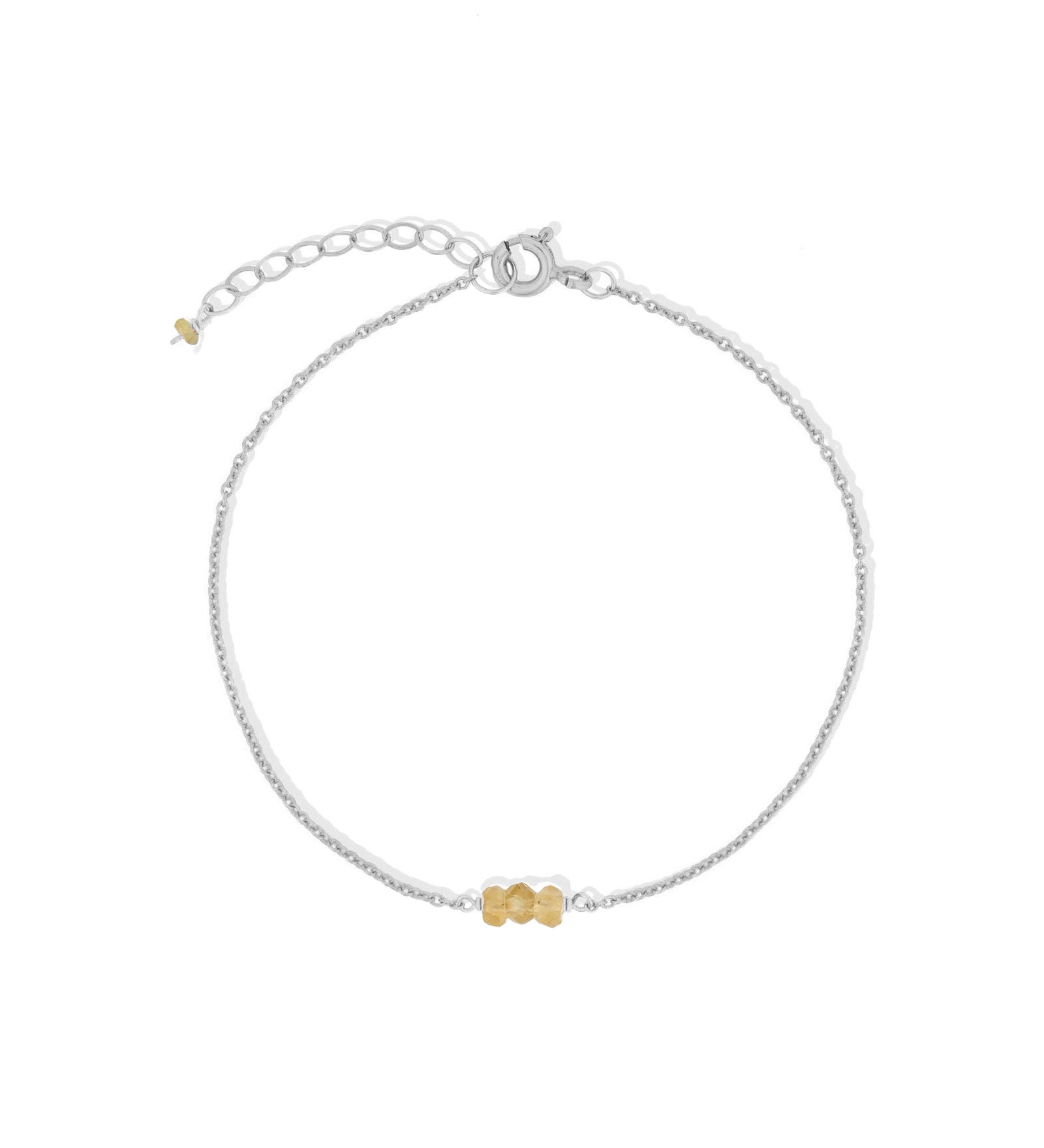 Poppy Rose-Birthstone Bracelet-Bracelets-Blue Ruby Jewellery-Vancouver Canada