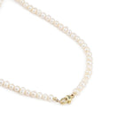 28" Pearl Necklace 14k Gold Filled, 14k Gold Vermeil