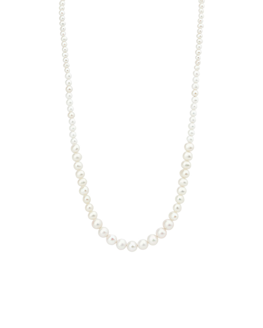 Gradual Pearl Strand Necklace 14k Gold Filled, White Pearl