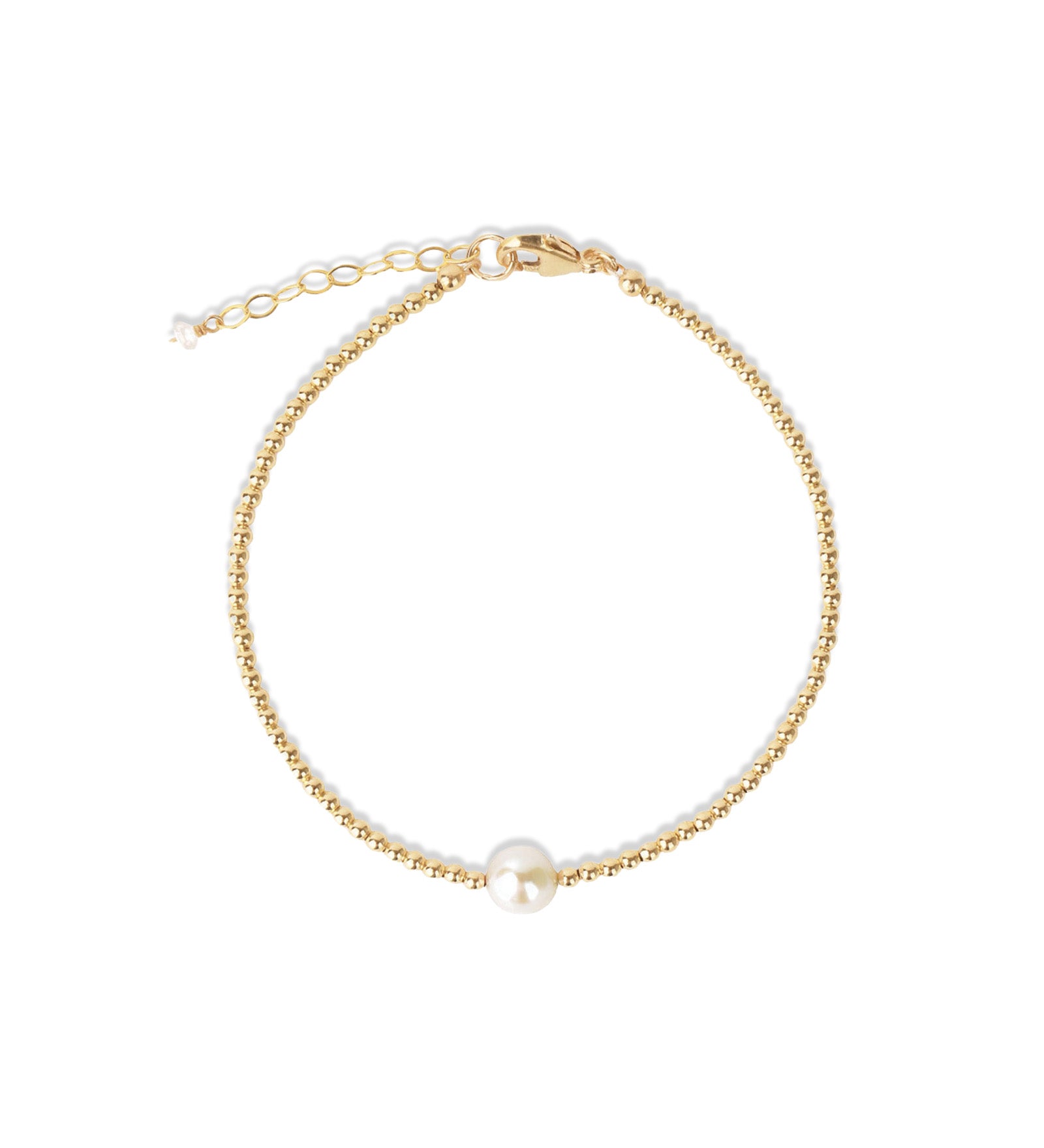 Poppy Rose-Beaded Pearl Bracelet | 6mm-Bracelets-Blue Ruby Jewellery-Vancouver Canada