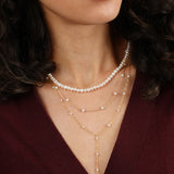 Poppy Rose-Pearl Strand Necklace | 5mm-Necklaces-Blue Ruby Jewellery-Vancouver Canada