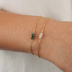 Poppy Rose-Birthstone Bracelet-Bracelets-Blue Ruby Jewellery-Vancouver Canada