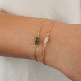 Poppy Rose-Birthstone Bracelet-Bracelets-Blue Ruby Jewellery-Vancouver Canada