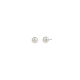 Pearl Studs | 3.5mm Sterling Silver, White Pearl