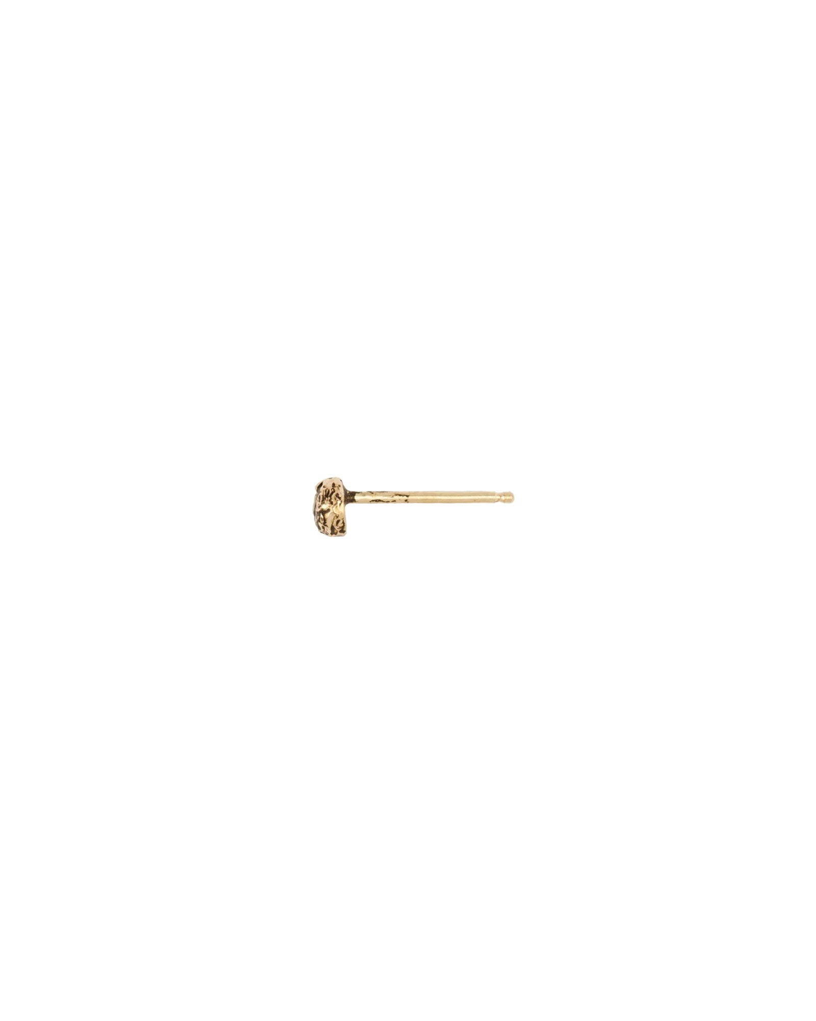 Pyrrha-Stone Set 14k Stud-Earrings-14k Yellow Gold, Ruby-Blue Ruby Jewellery-Vancouver Canada