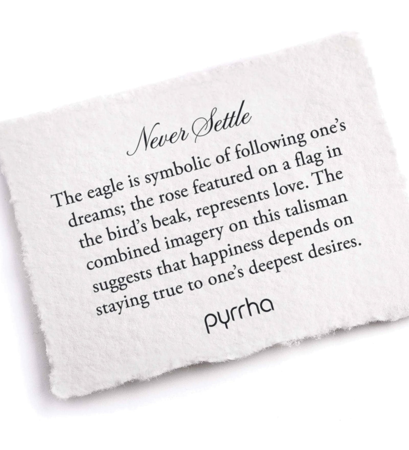 Pyrrha-Never Settle Necklace-Necklaces-Blue Ruby Jewellery-Vancouver Canada