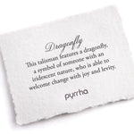 Pyrrha-Dragonfly Necklace-Necklaces-Blue Ruby Jewellery-Vancouver Canada