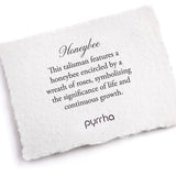 Pyrrha-Honeybee Necklace | Capri Blue-Necklaces-Blue Ruby Jewellery-Vancouver Canada