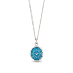 Pyrrha-Honeybee Necklace | Capri Blue-Necklaces-Blue Ruby Jewellery-Vancouver Canada