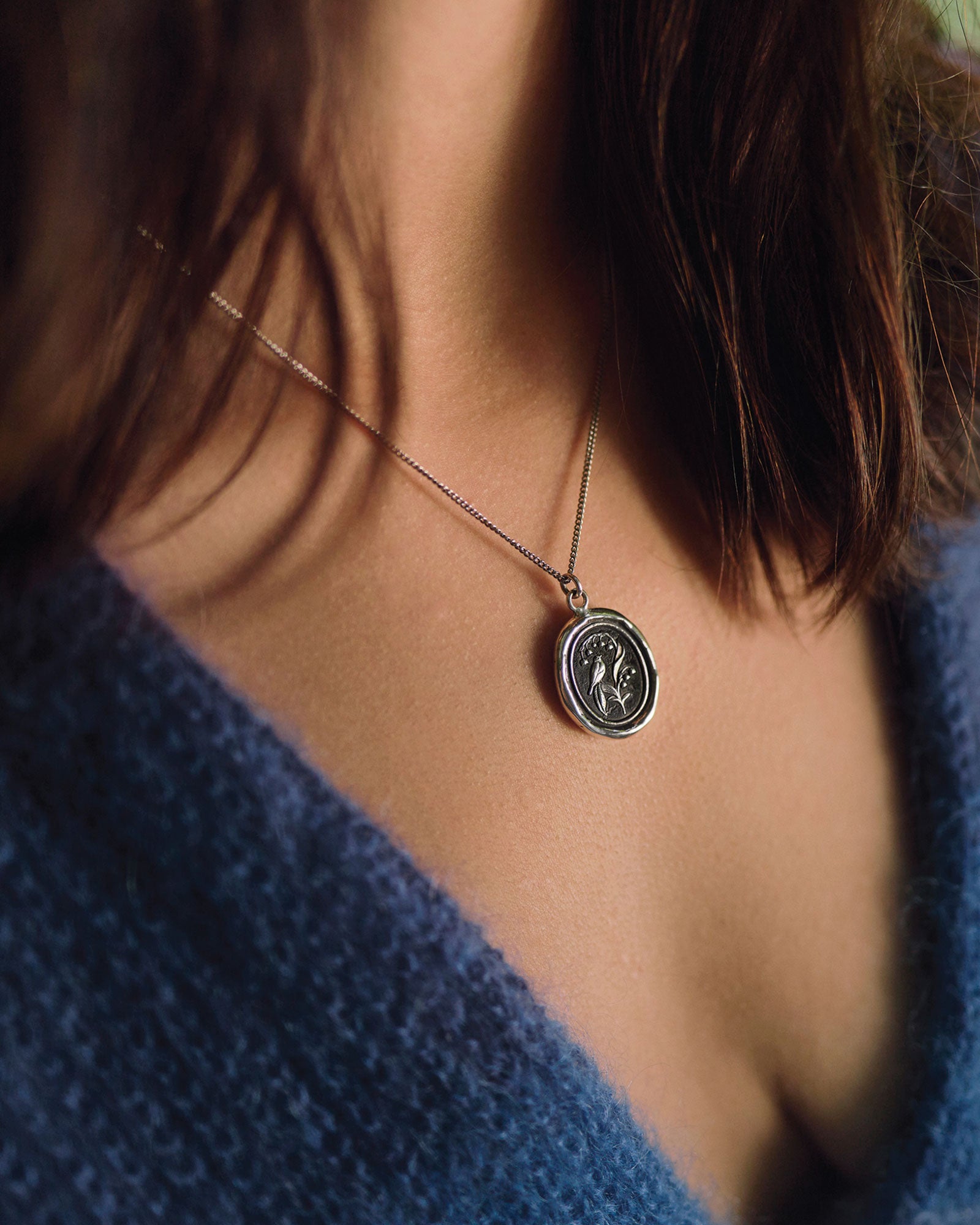 Pyrrha-Return To Happiness Necklace-Necklaces-Blue Ruby Jewellery-Vancouver Canada