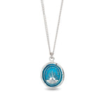 Pyrrha-One Day at a Time Necklace | Capri Blue-Necklaces-Blue Ruby Jewellery-Vancouver Canada
