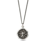 Live Every Moment Talisman Sterling Silver, White Pearl