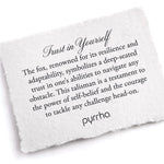 Trust In Yourself Talisman Sterling Silver, White Pearl