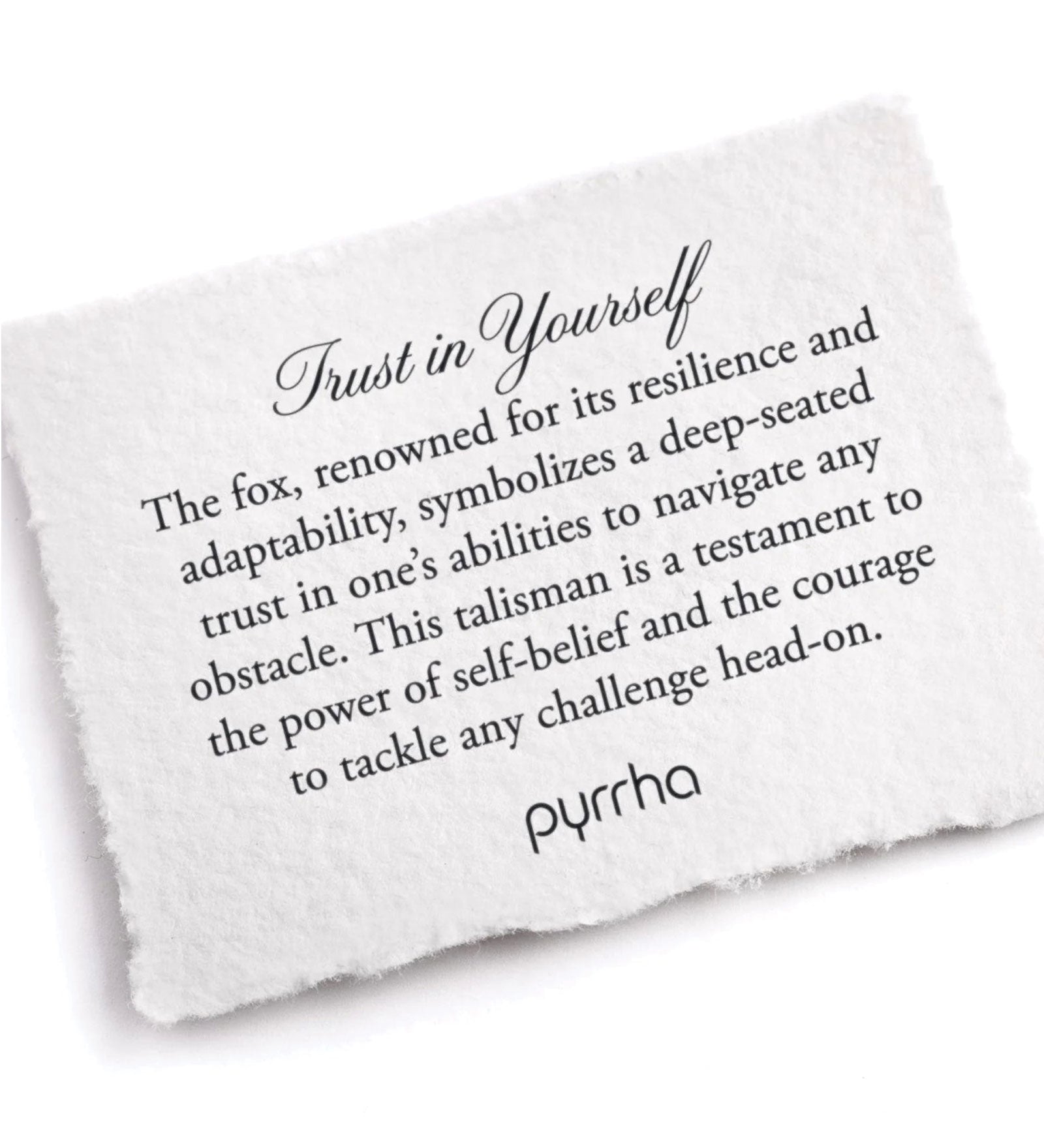 Trust In Yourself Talisman Bronze, White Pearl