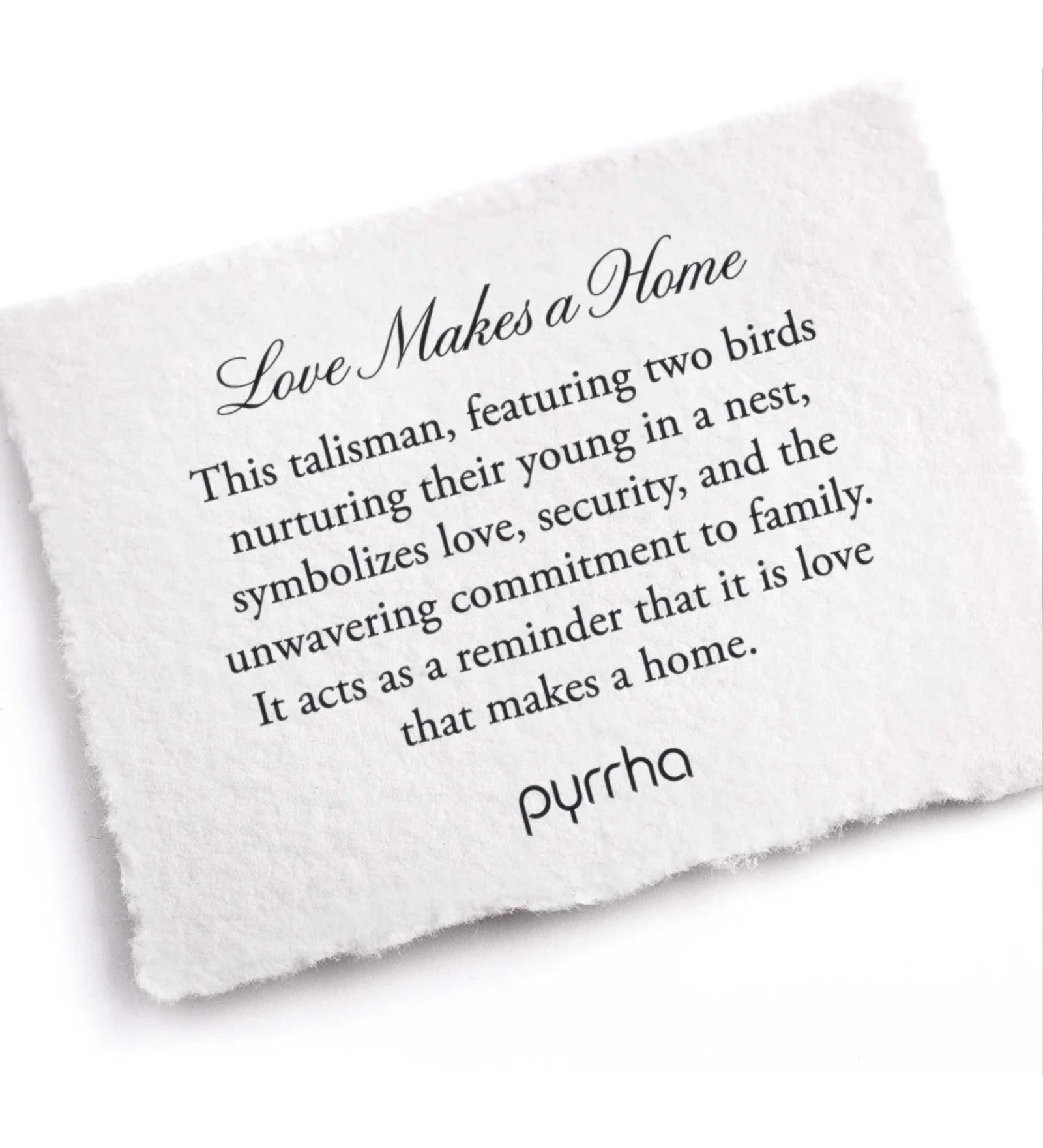 Pyrrha-Love Makes a Home Necklace | Capri Blue-Necklaces-Blue Ruby Jewellery-Vancouver Canada