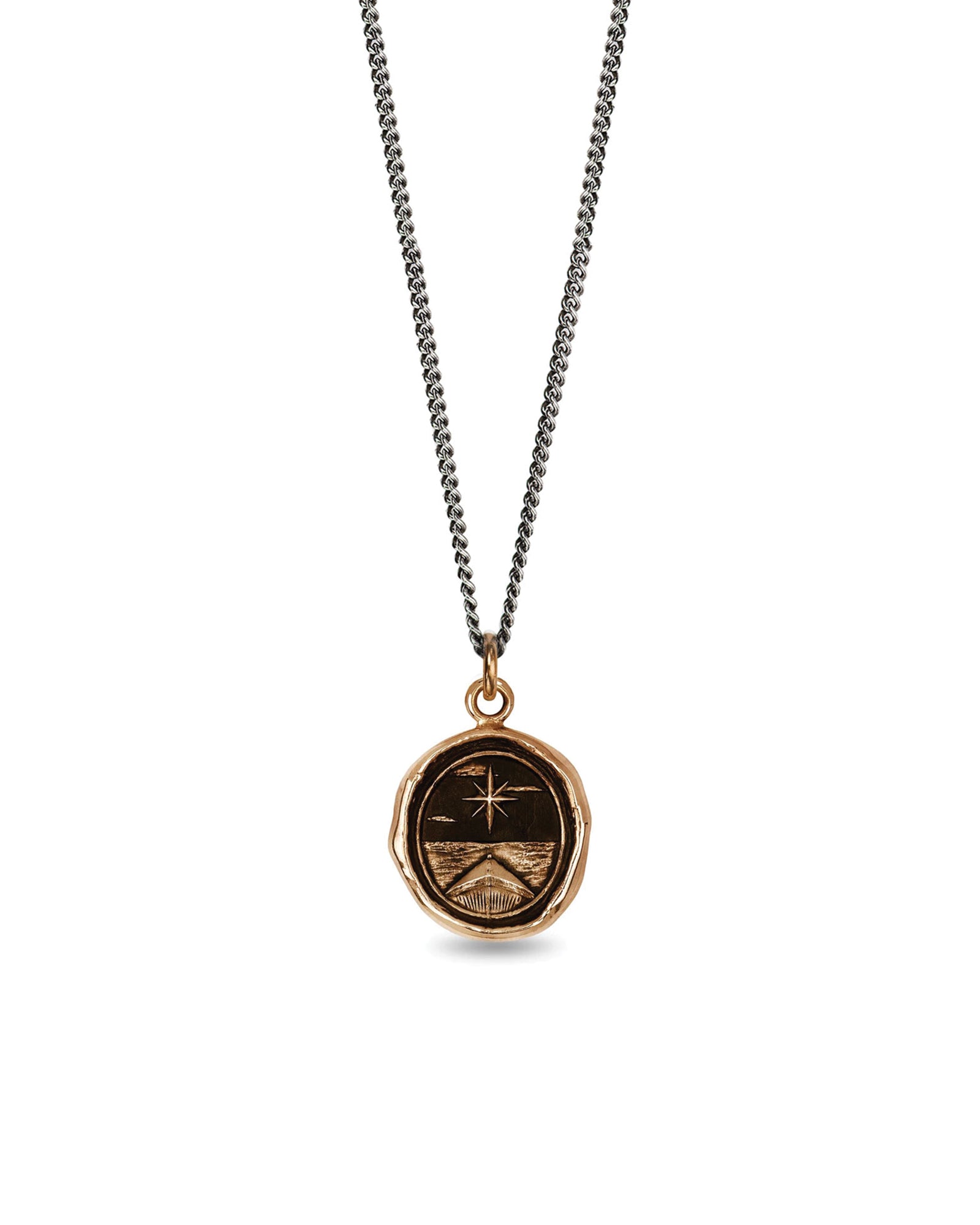 Pyrrha-North Star Necklace-Necklaces-Blue Ruby Jewellery-Vancouver Canada