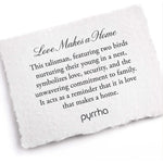 Pyrrha-Love Makes a Home Necklace-Necklaces-Blue Ruby Jewellery-Vancouver Canada