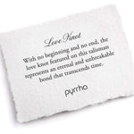 Pyrrha-Love Knot Necklace-Necklaces-Blue Ruby Jewellery-Vancouver Canada