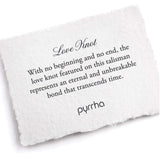 Pyrrha-Love Knot Necklace-Necklaces-Blue Ruby Jewellery-Vancouver Canada
