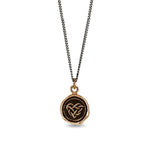 Pyrrha-Love Knot Necklace-Necklaces-Blue Ruby Jewellery-Vancouver Canada