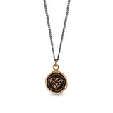Pyrrha-Love Knot Necklace-Necklaces-Blue Ruby Jewellery-Vancouver Canada