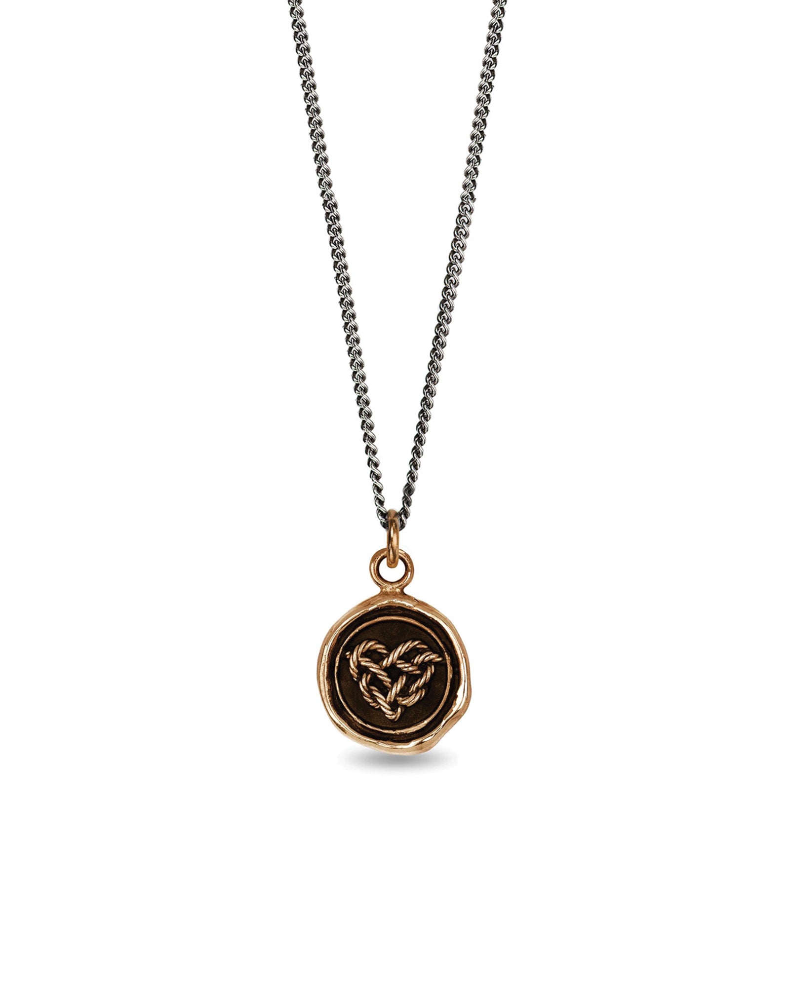 Pyrrha-Love Knot Necklace-Necklaces-Blue Ruby Jewellery-Vancouver Canada