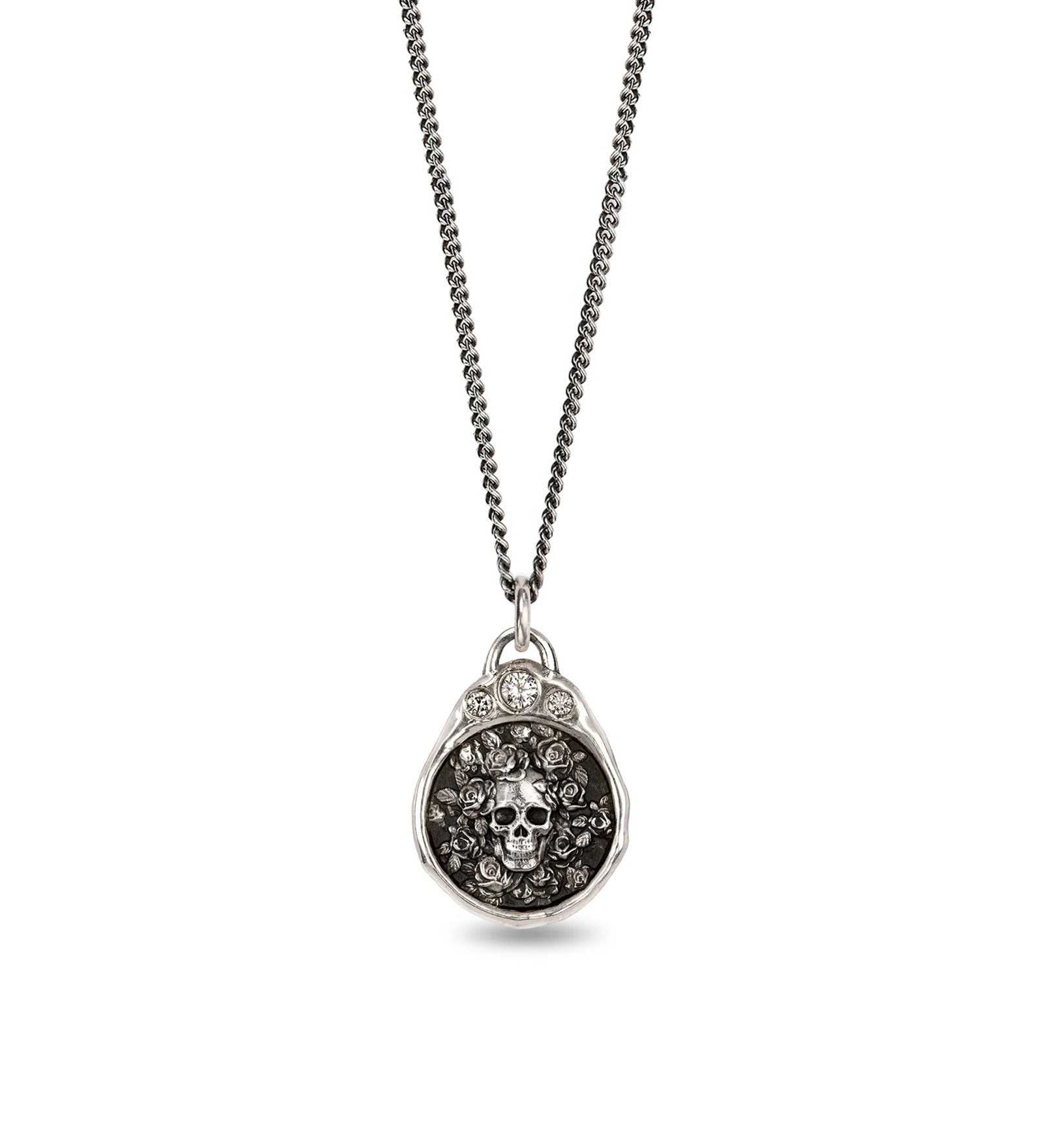 Pyrrha-Live Every Moment Diamond Necklace-Necklaces-Blue Ruby Jewellery-Vancouver Canada