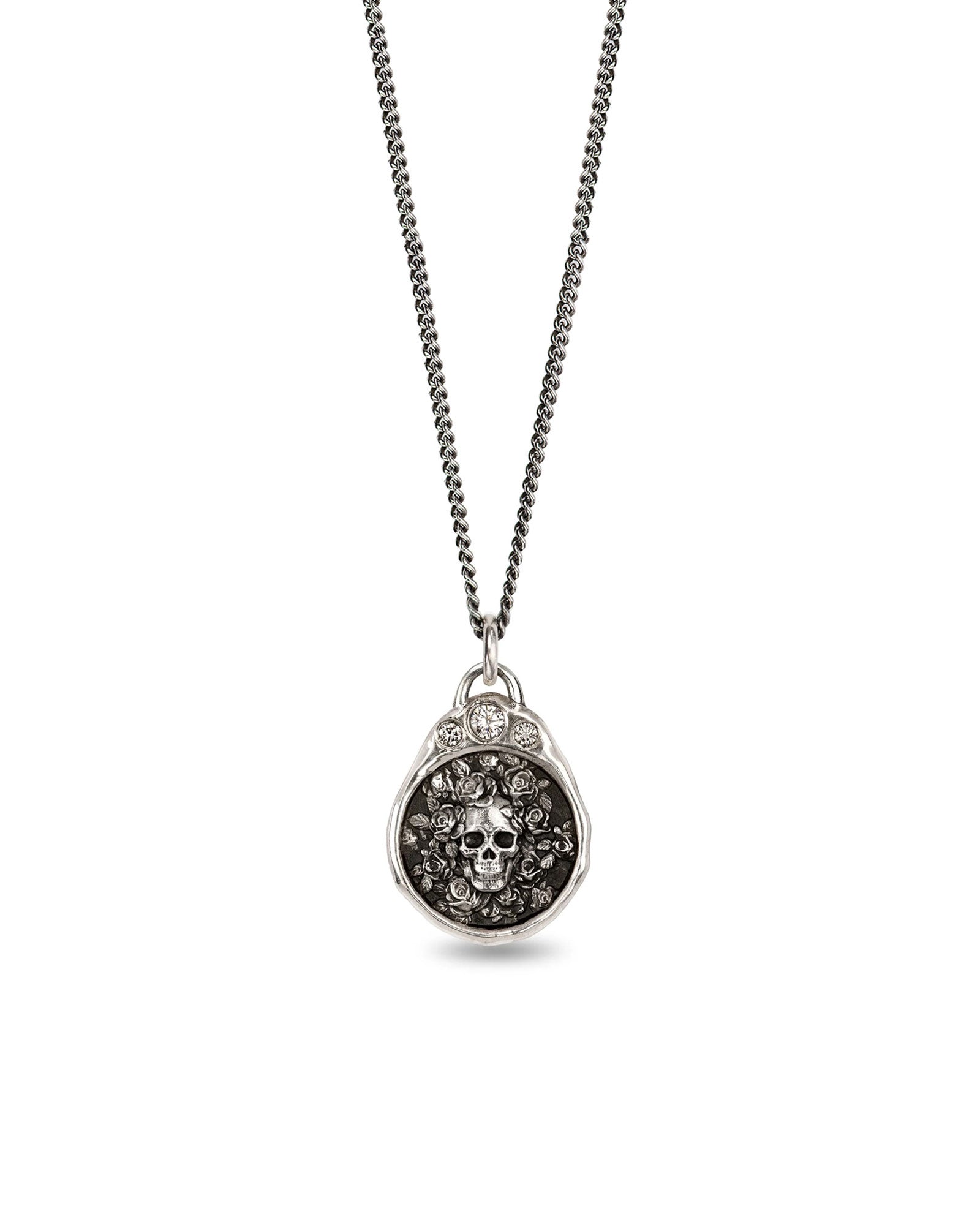 Pyrrha-Live Every Moment Diamond Necklace-Necklaces-Blue Ruby Jewellery-Vancouver Canada