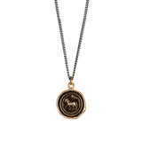 Pyrrha-Horse Necklace-Necklaces-Blue Ruby Jewellery-Vancouver Canada