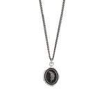 Pyrrha-Feather Necklace-Necklaces-Blue Ruby Jewellery-Vancouver Canada