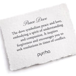 Pyrrha-Peace Dove Necklace-Necklaces-Blue Ruby Jewellery-Vancouver Canada