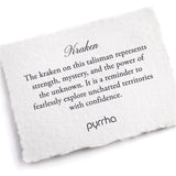 Pyrrha-Kraken Necklace-Necklaces-Blue Ruby Jewellery-Vancouver Canada