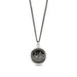 Kraken Talisman Oxidized Sterling Silver