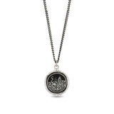 Kraken Talisman Oxidized Sterling Silver
