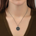 Family Roots Talisman Oxidized Sterling Silver