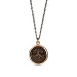 Blue Ruby Jewellery-Family Roots Talisman-Pys item-Bronze-Blue Ruby Jewellery-Vancouver Canada