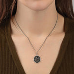 Wild at Heart Talisman Oxidized Sterling Silver