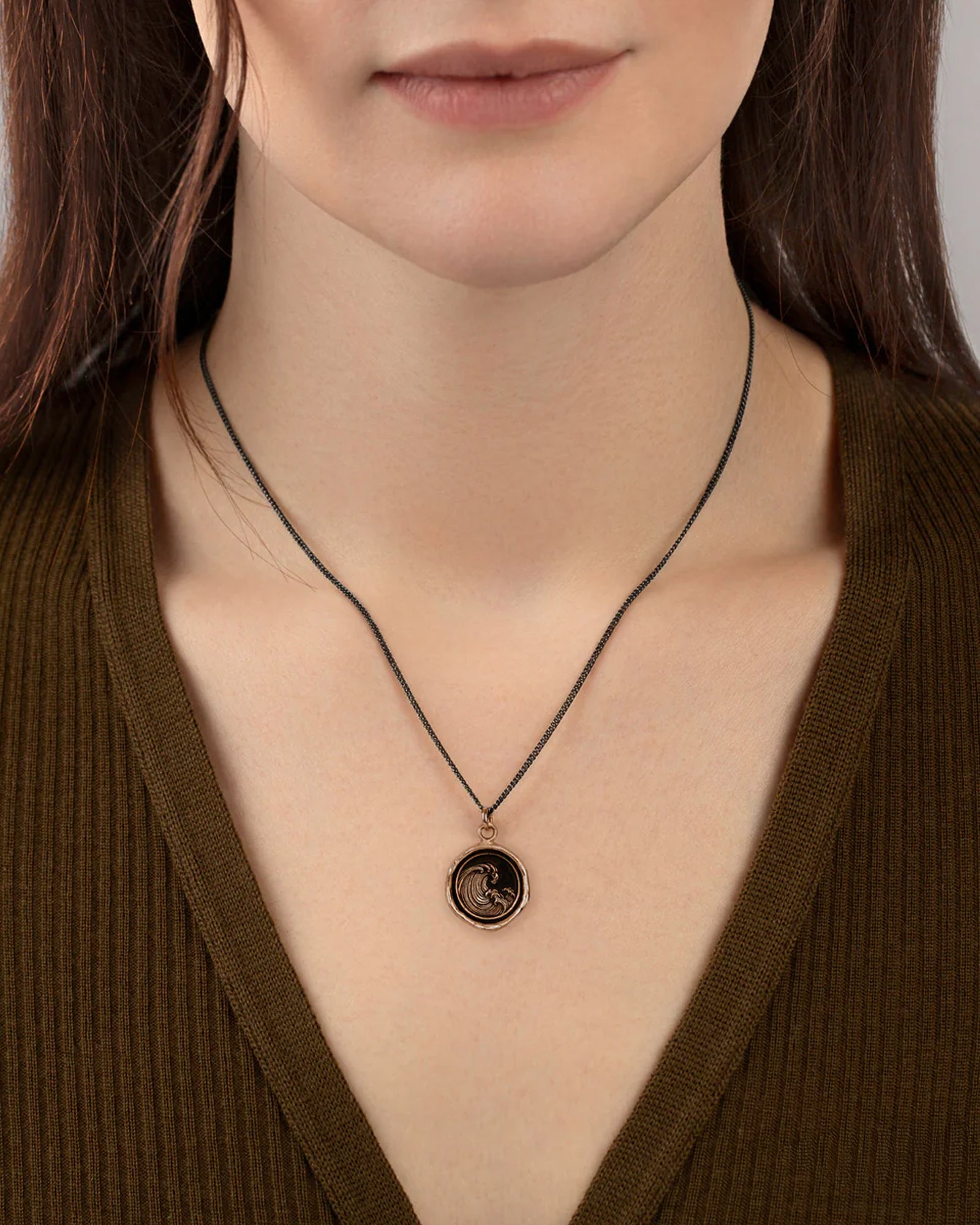 Wave Talisman Bronze