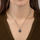 Becoming Talisman Oxidized Sterling Silver