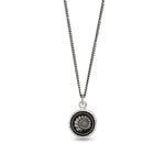 Becoming Talisman Oxidized Sterling Silver