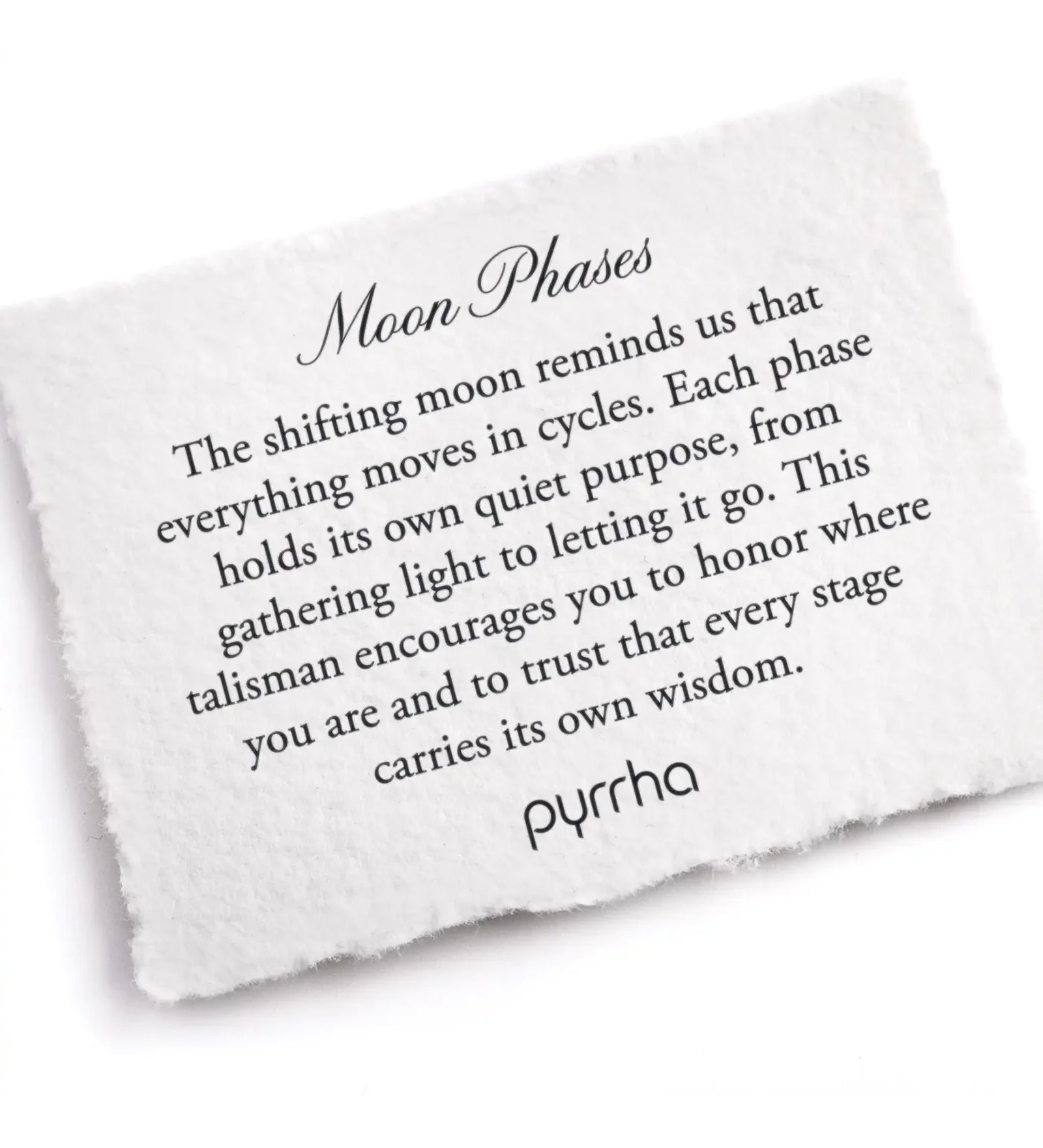 Moon Phases Talisman Bronze