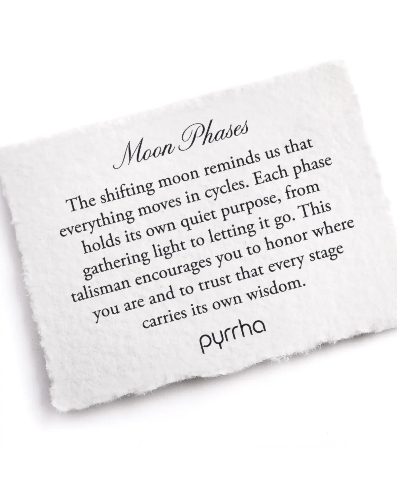 Moon Phases Talisman Bronze