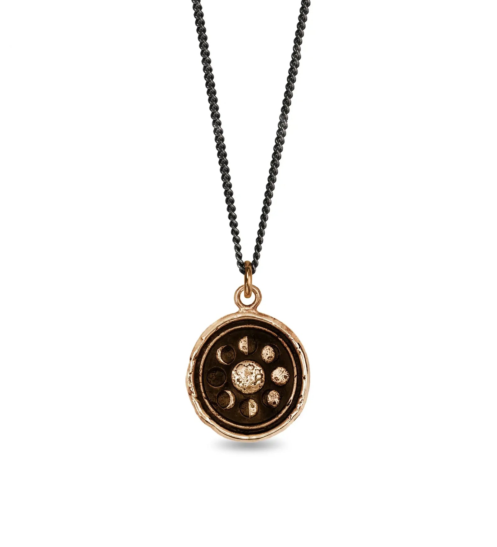 Moon Phases Talisman Bronze