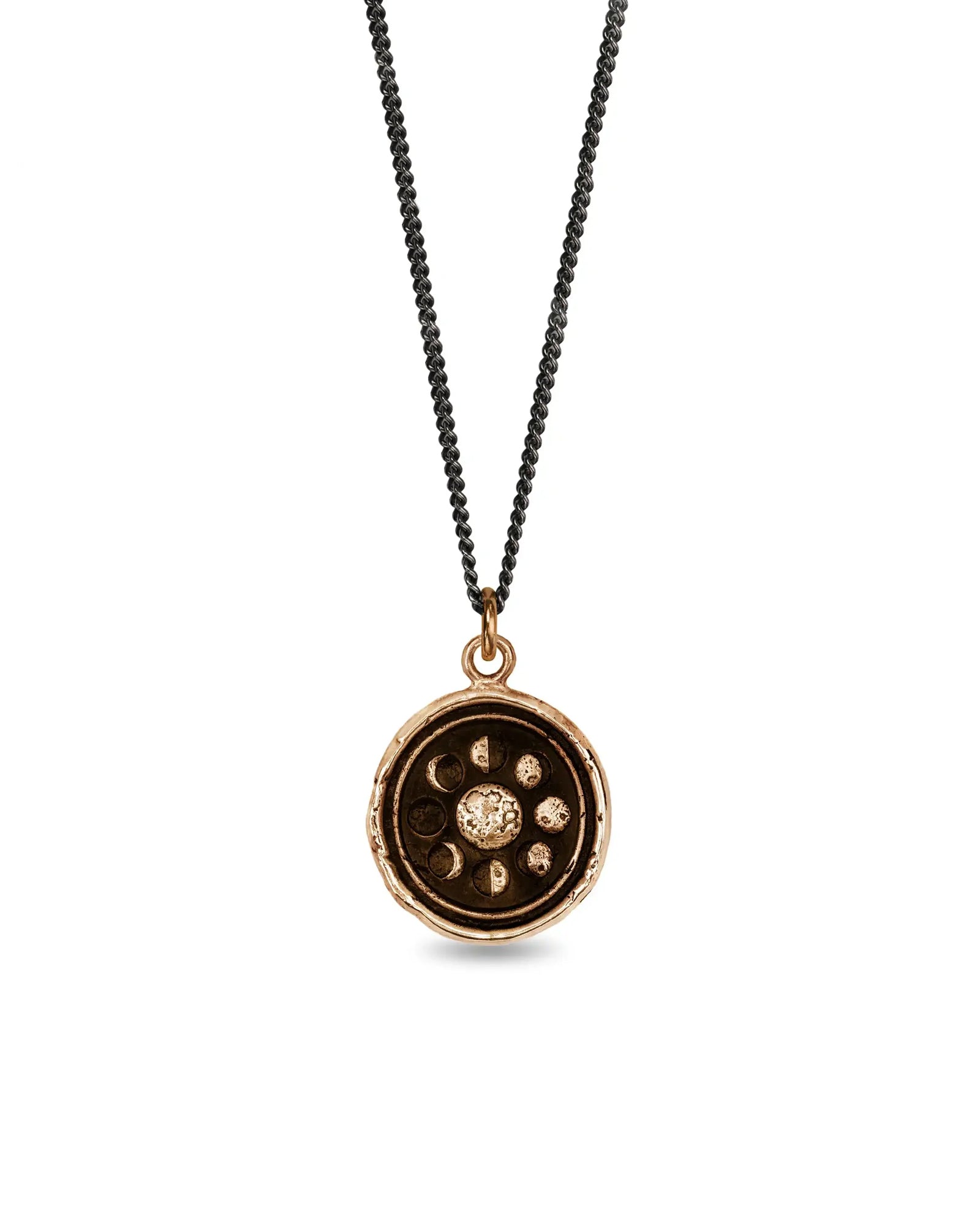 Moon Phases Talisman Bronze