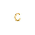 Quiet Icon-Celestial Ear Cuff-Earrings-14k Gold Vermeil, Cubic Zirconia-Blue Ruby Jewellery-Vancouver Canada